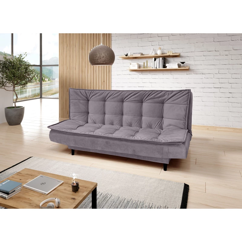 Čalouněná třímístná pohovka ULJANA - fialová