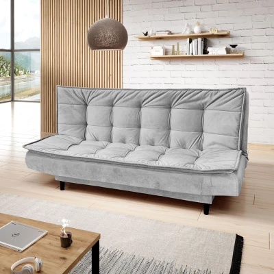 Čalouněná třímístná pohovka ULJANA - popelavá