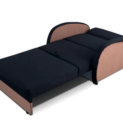 Dětská rozkládací pohovka DAJKA - šedá / modrá