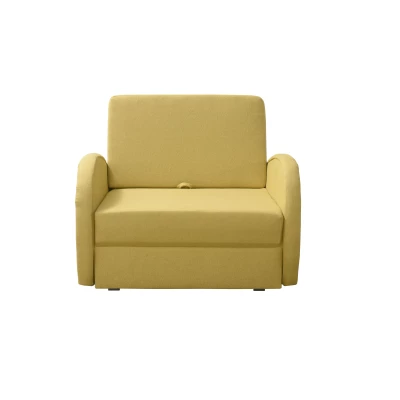 Dětská rozkládací pohovka DAJKA - žlutá