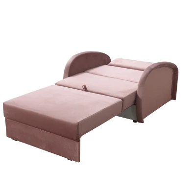 Dětská rozkládací pohovka DAJKA - modrá / béžová