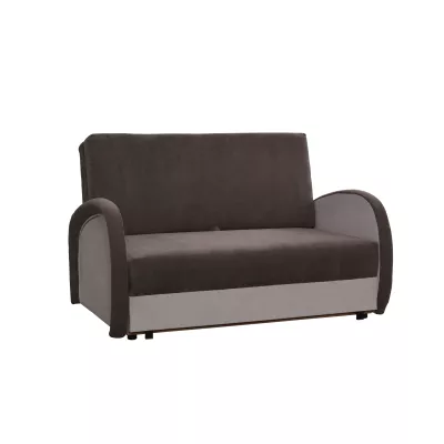 Dětská dvoumístná pohovka DAJKA - světle hnědá / hnědá