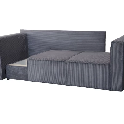 Rozkládací dvoumístná pohovka ANNEKA - krémová