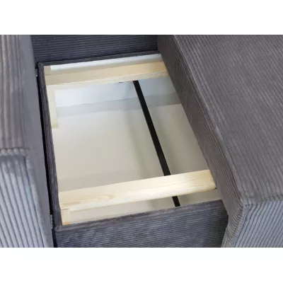 Rozkládací dvoumístná pohovka ANNEKA - krémová