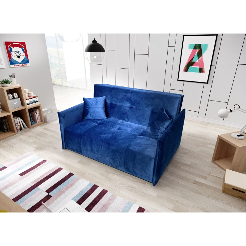 Pohovka s úložným prostorem BETTINA - modrá