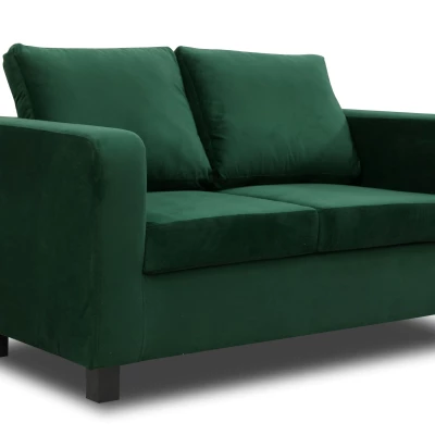 Čalouněná dvoumístná pohovka CRISTALINA - zelená