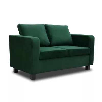 Čalouněná dvoumístná pohovka CRISTALINA - zelená