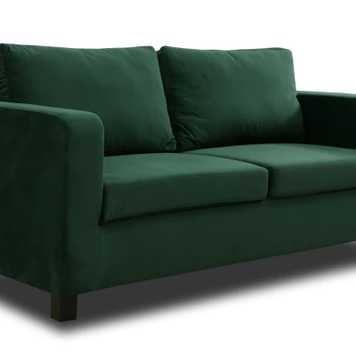 Čalouněná trojmístná pohovka CRISTALINA - zelená