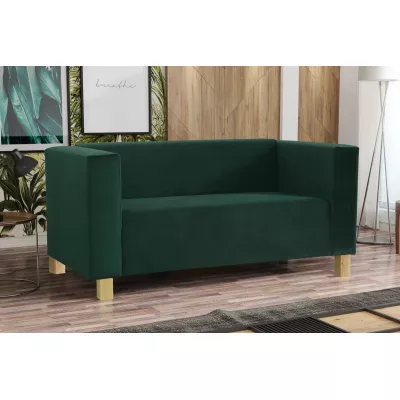 Dvoumístná pohovka BISERKA - zelená / borovice