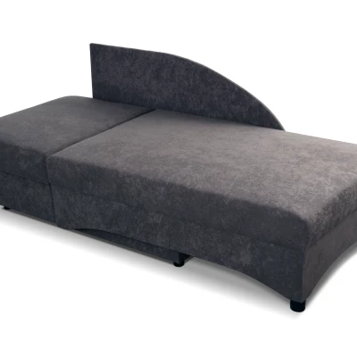 Dětská válenda 80x200 BENIGNA - tmavě hnědá / béžová, levá