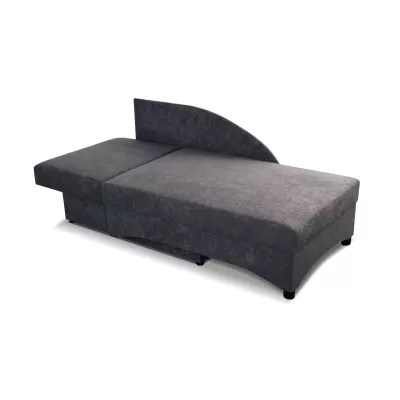 Dětská válenda 80x200 BENIGNA - tmavě hnědá / béžová, levá