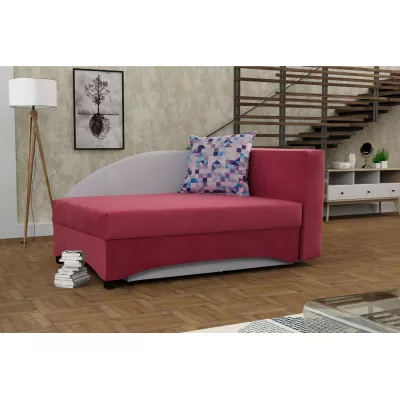 Dětská válenda 80x200 BENIGNA - růžová / bílá, pravá