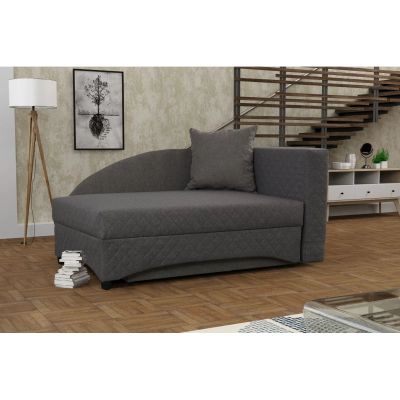 Dětská válenda 80x200 BENIGNA - šedá, pravá