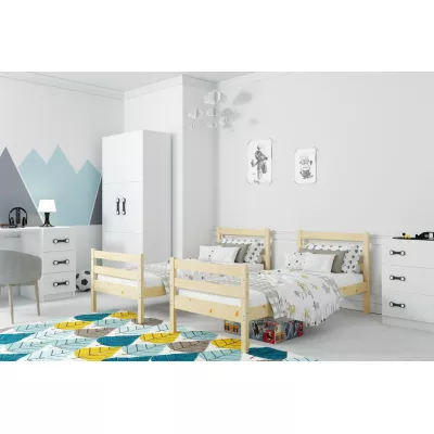 Dětská patrová postel 90x190 MELANIE - borovice