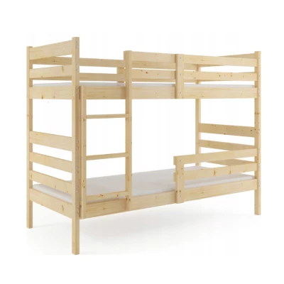 Dětská patrová postel 90x190 MELANIE - borovice