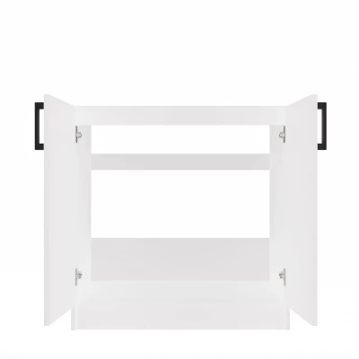 Spodní kuchyňská skříňka pod dřez 80 cm KAINA - bílá