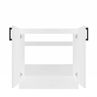 Spodní kuchyňská skříňka pod dřez 80 cm KAINA - bílá