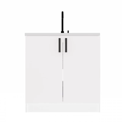 Spodní kuchyňská skříňka pod dřez 80 cm KAINA - bílá
