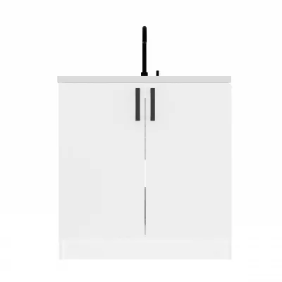 Spodní kuchyňská skříňka pod dřez 80 cm KAINA - bílá