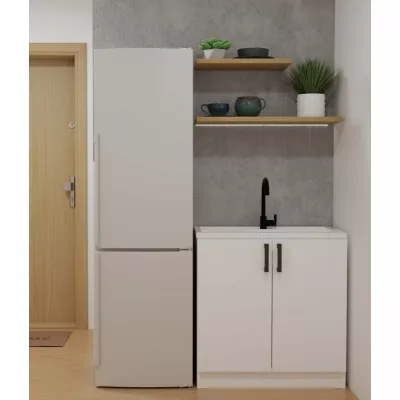 Spodní kuchyňská skříňka pod dřez 80 cm KAINA - bílá