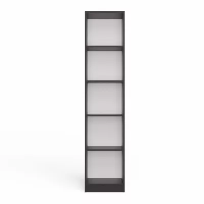 Úzká knihovna RAUNO - 40 cm, antracit