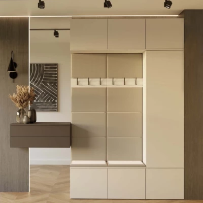 Předsíňová stěna s věšáky OPELIKA - kašmír