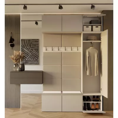 Předsíňová stěna s věšáky OPELIKA - kašmír