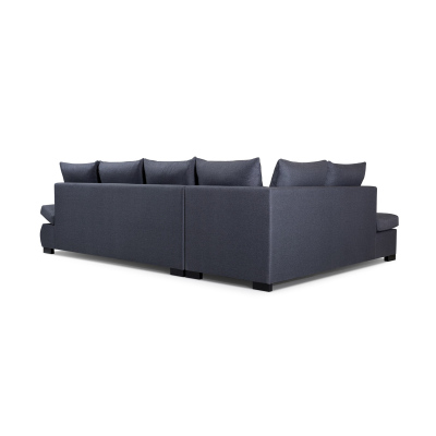 VÝPRODEJ - Elegantní sedací souprava GLASI - černá