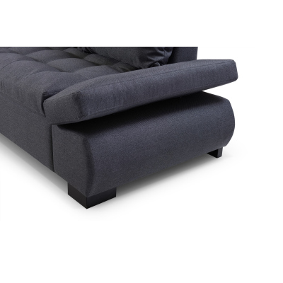 VÝPRODEJ - Elegantní sedací souprava GLASI - černá
