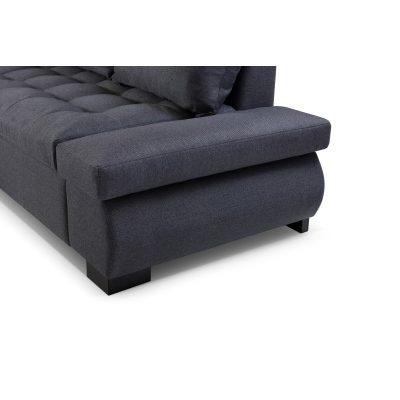 VÝPRODEJ - Elegantní sedací souprava GLASI - černá