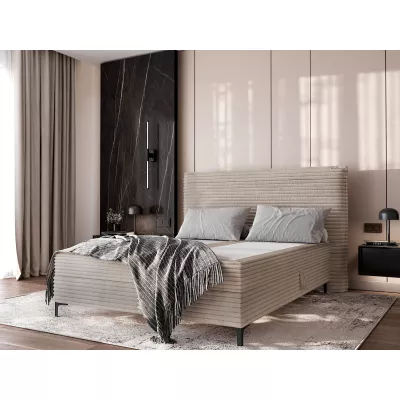 Kontinentální postel 180x200 MADRONA - béžová