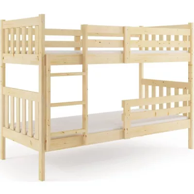 Dětská patrová postel 90x190 EUNIKA - borovice
