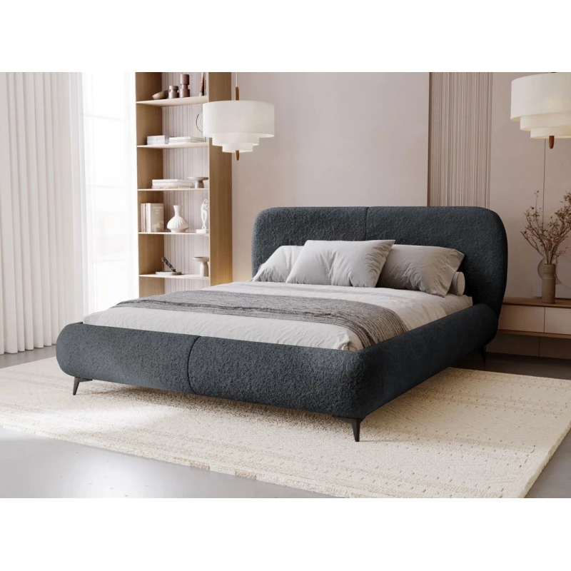 Postel s úložným prostorem 180x200 VLADA - antracitová