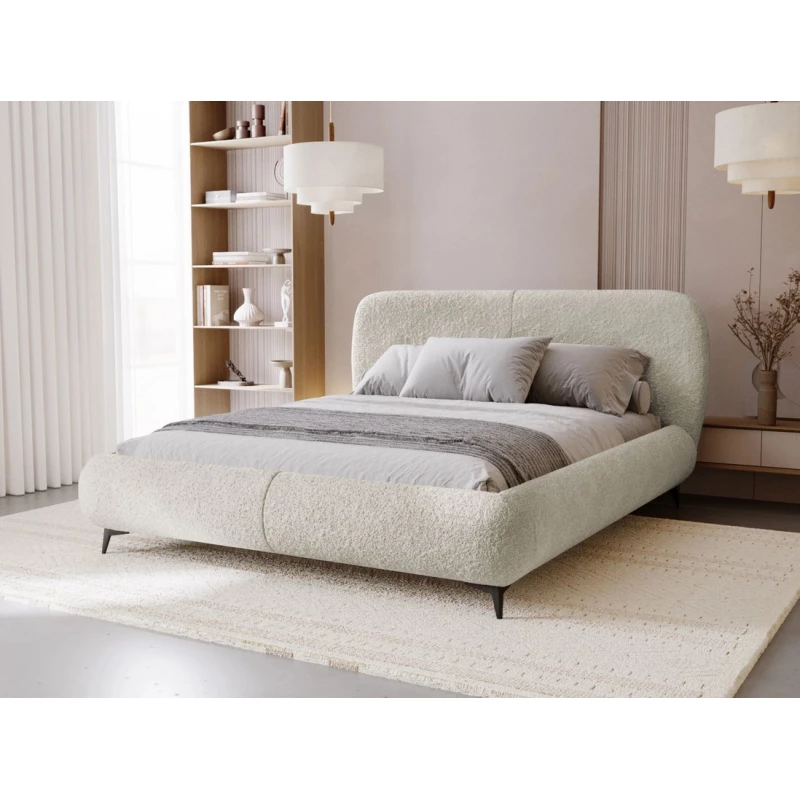 Postel s úložným prostorem 180x200 VLADA - béžová