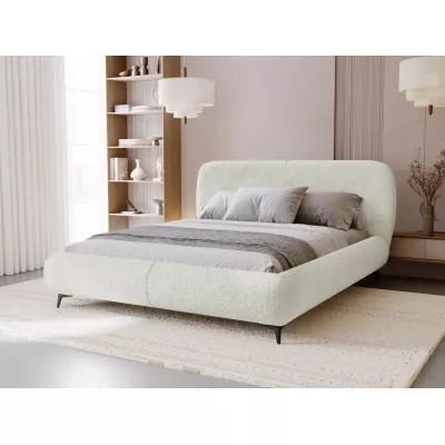 Postel s úložným prostorem 160x200 VLADA - smetanová