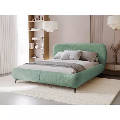 Postel s úložným prostorem 160x200 VLADA - mátová