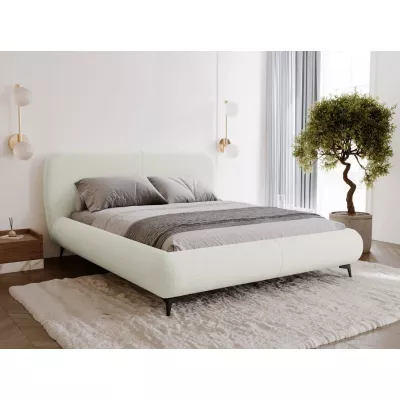 Postel s úložným prostorem 140x200 VLADA - smetanová