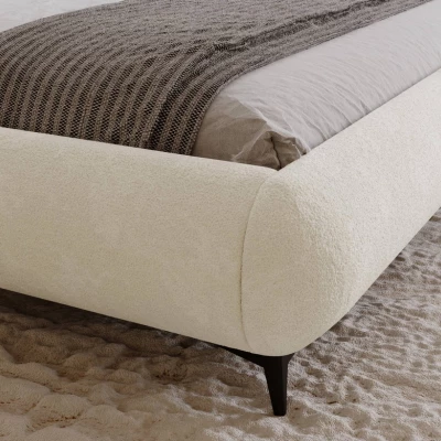 Postel s úložným prostorem 160x200 VLADA - růžová