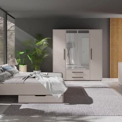 Manželská postel 160x200 ANDELINA - kašmír