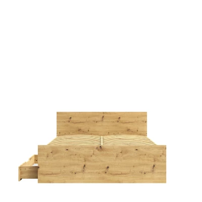 Manželská postel 160x200 ANDELINA - dub artisan