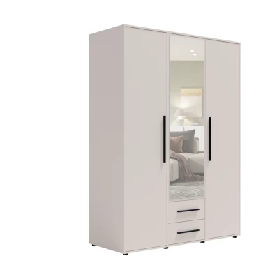 Kombinovaná šatní skříň 150 cm ANDELINA - kašmír