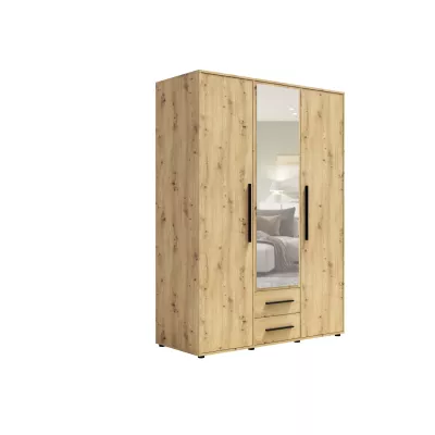 Kombinovaná šatní skříň 150 cm ANDELINA - dub artisan