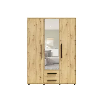 Kombinovaná šatní skříň 150 cm ANDELINA - dub artisan