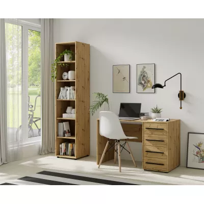 Policový regál ANDELINA - dub artisan