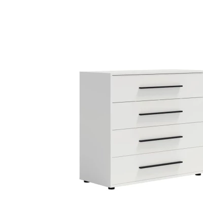 Komoda se šuplíky ANDELINA - bílý mat