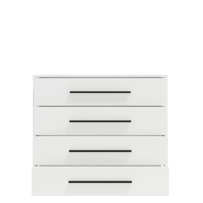 Komoda se šuplíky ANDELINA - bílý mat
