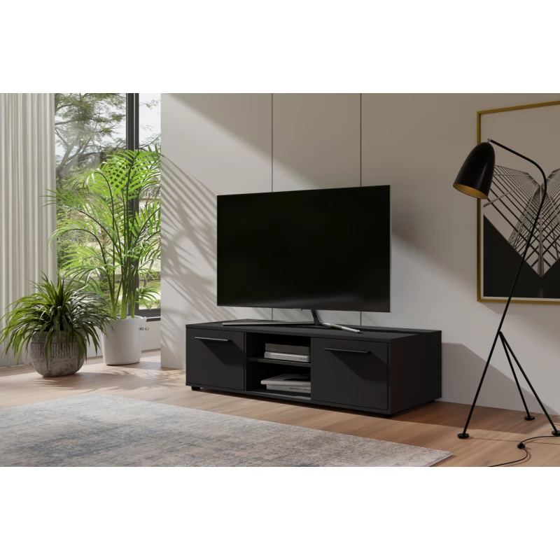 Televizní stolek ANDELINA - černý matný