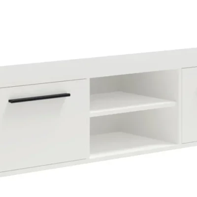 Televizní stolek ANDELINA - bílý matný