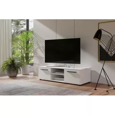 Televizní stolek ANDELINA - bílý matný