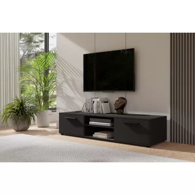 TV stolek ANDELINA - černý matný